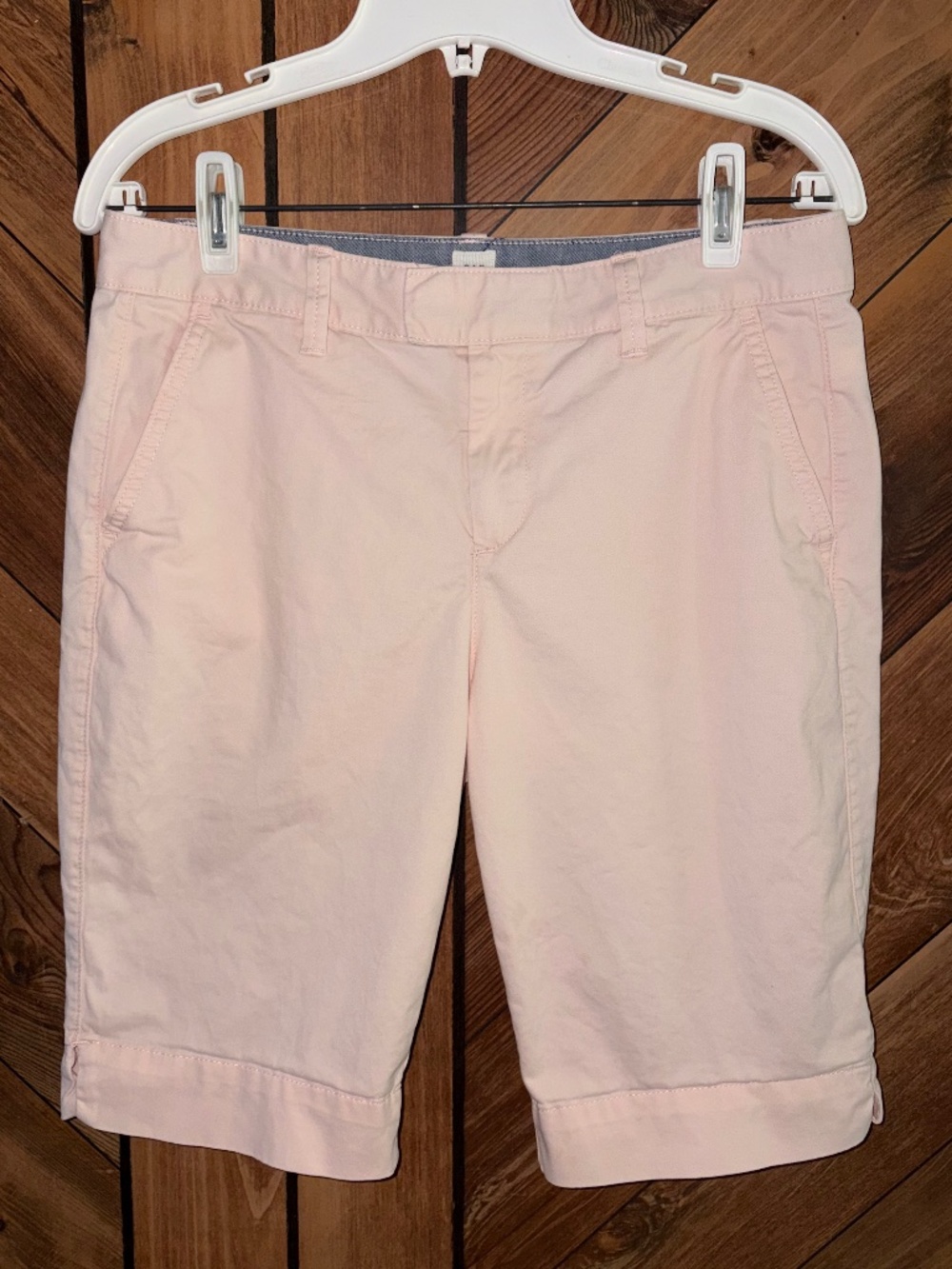 Pale Pink GAP Bermuda Shorts